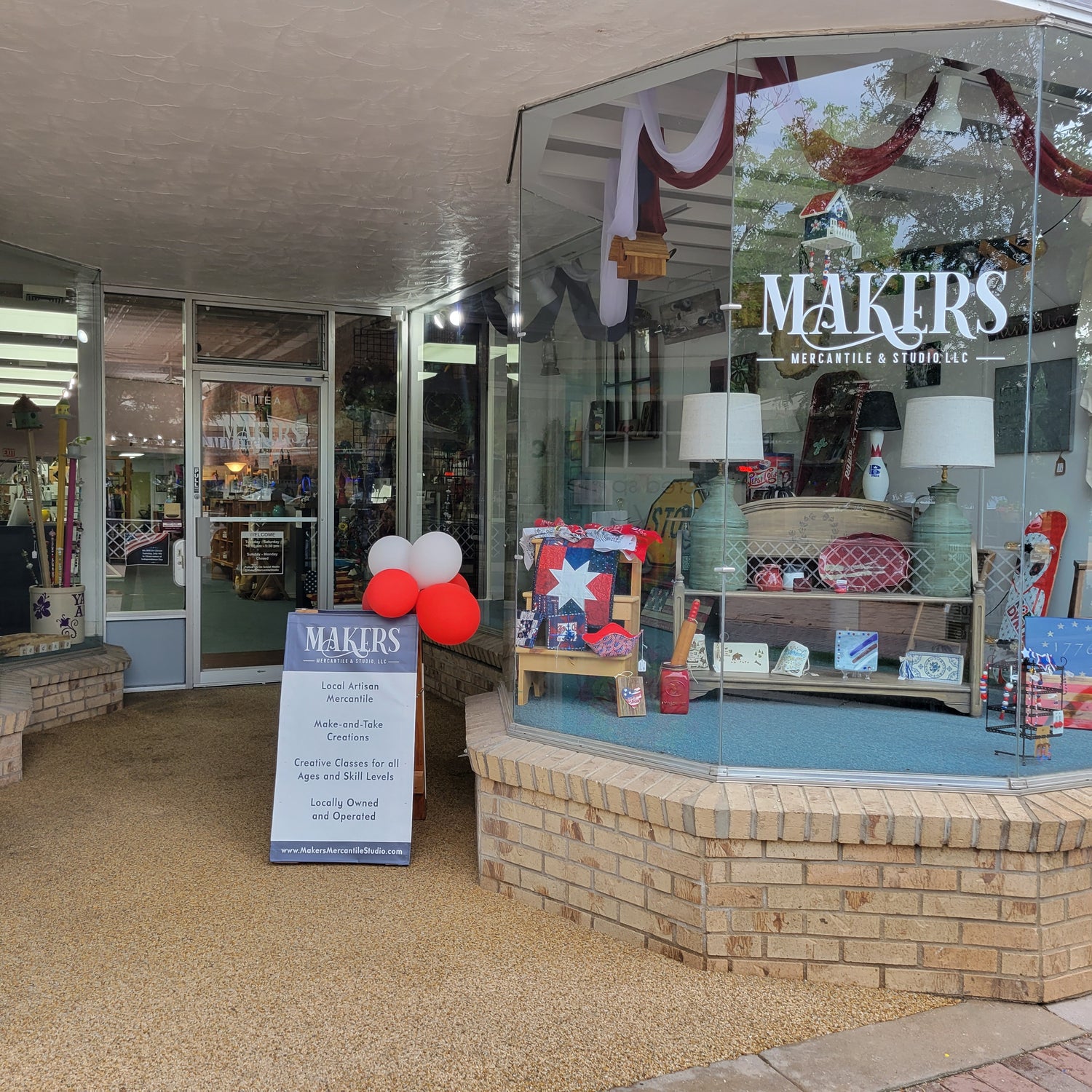 Gift store and craft studio Makers Mercantile & Studio
