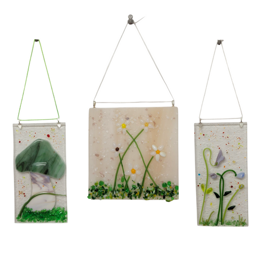 Fused Glass Suncatcher