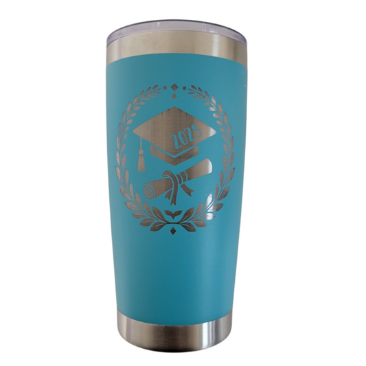 PreOrder - Laser Engraved Tumbler Blue