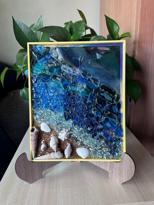 UV Resin Seascape