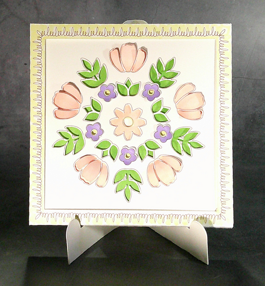Flower Mandala Paper Craft Class