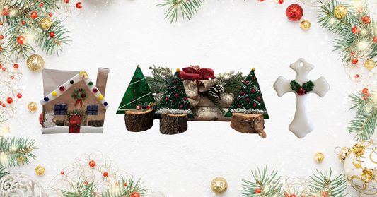 Fused Glass Holiday Ornaments