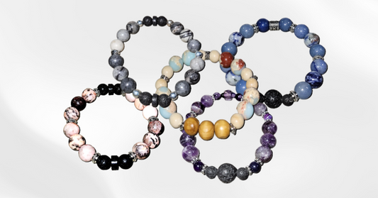 Gemstone Aromatherapy Bracelets