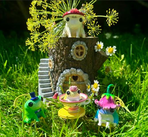 Paint Your Own Tea Party Frog
