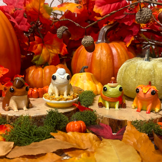 Paint Your Own Autumn Frog