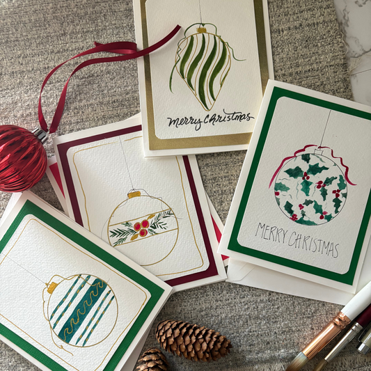 Christmas Cards in Watercolor
