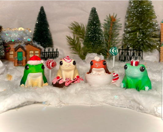 Paint Your Own Festive Frog