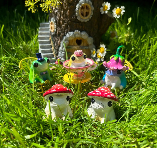Paint Your Own Tea Party Frog