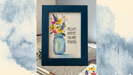 Spring Flowers Watercolor