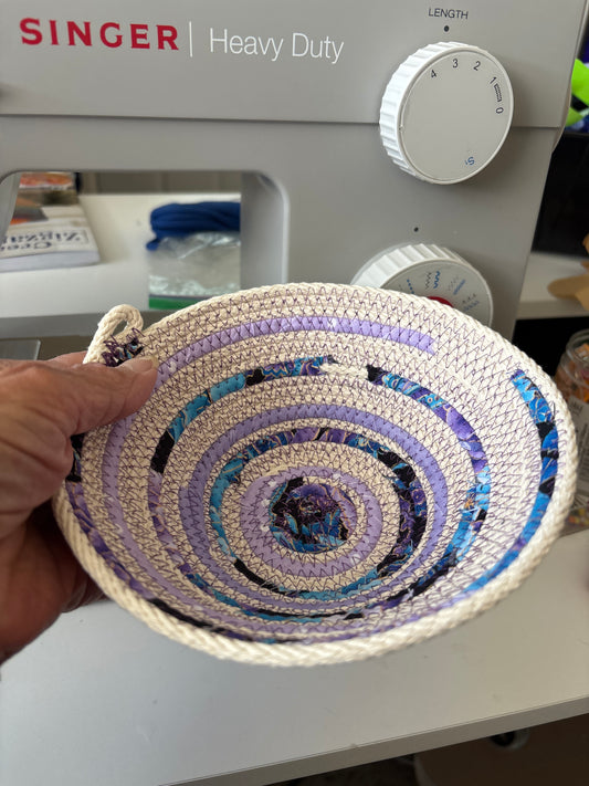 Beginner Rope Basketry