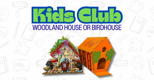 Kids Club: Woodland Houses & Bird Houses