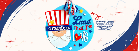 Land That I Love Door Hanger