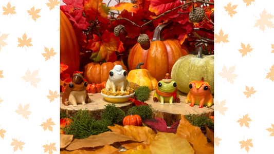 Paint Your Own Autumn Frog