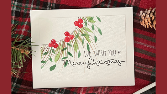 Watercolor Christmas Cards